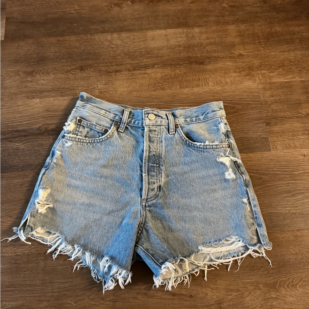 AGOLDE Dee Denim Short